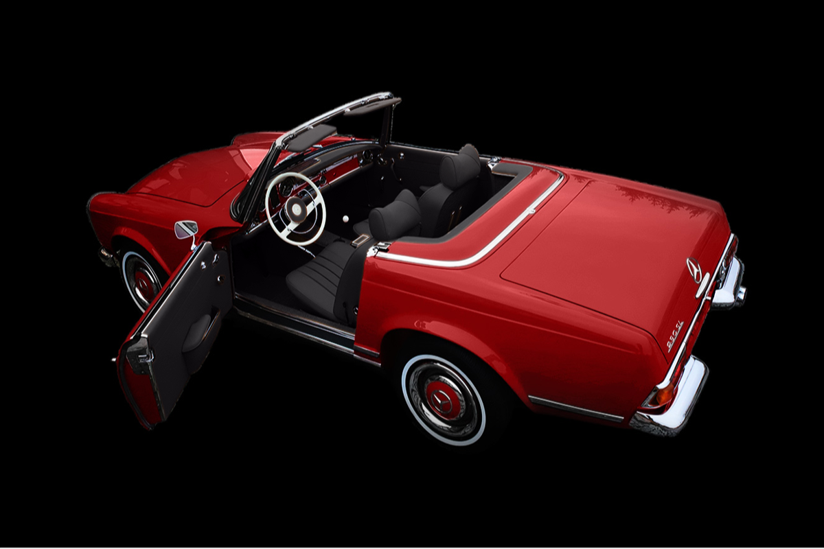 MERCEDES-BENZ 280SL z 1969  Projekt
